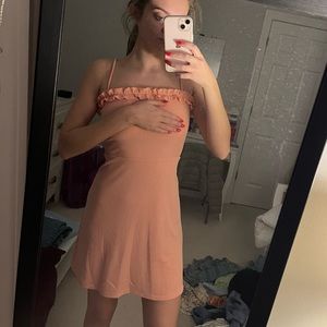 Pink Ruffle Dress